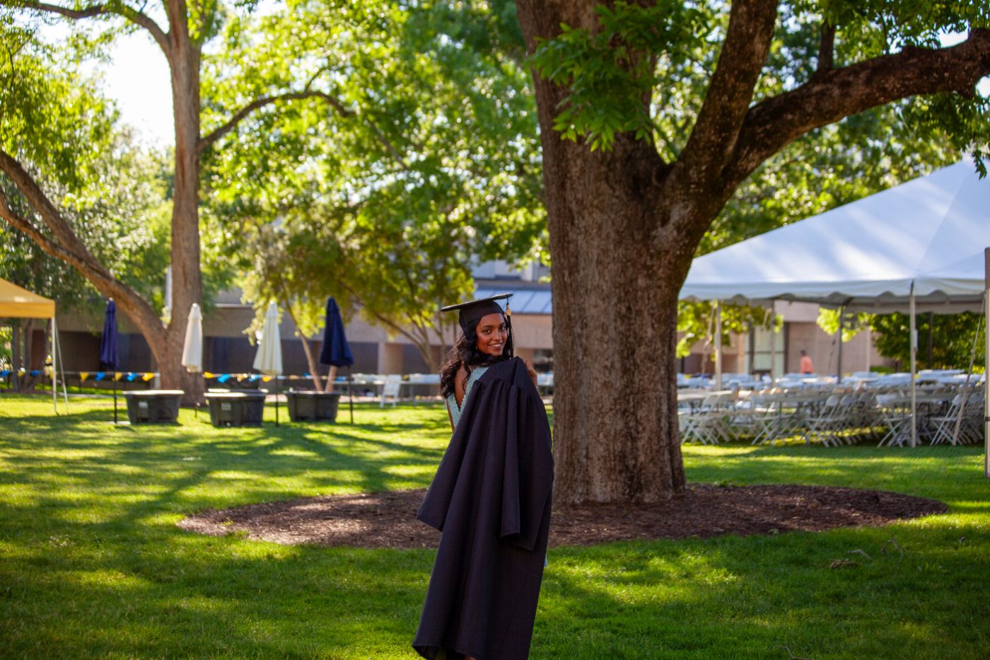 Graduation portrait